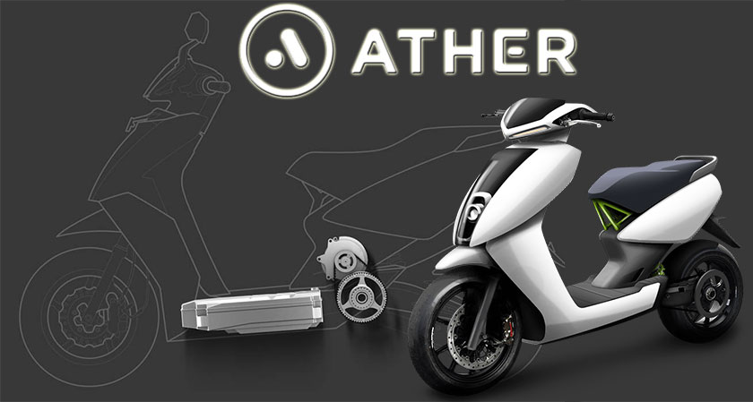 electric vehicle startup , Ather Energy, secured Rs 400.6 CR from the Caladium Investment and the Herald Square Ventures.